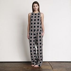 EUC Ace & Jig Fleet suit in black Geo